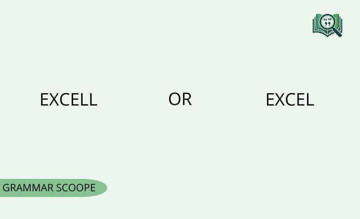 Excell or Excel