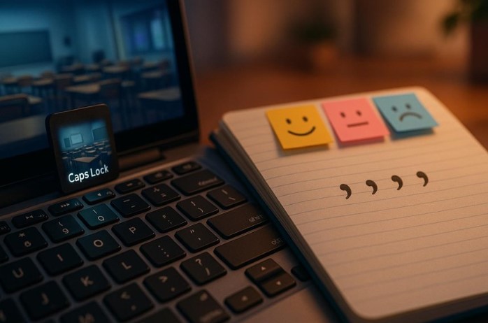 Caps Lock and Commas: Avoiding Passive-Aggressive Grammar on Online School Discussion Boards